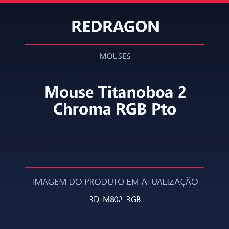 Mouse Titanoboa 2 Chroma RGB Pto