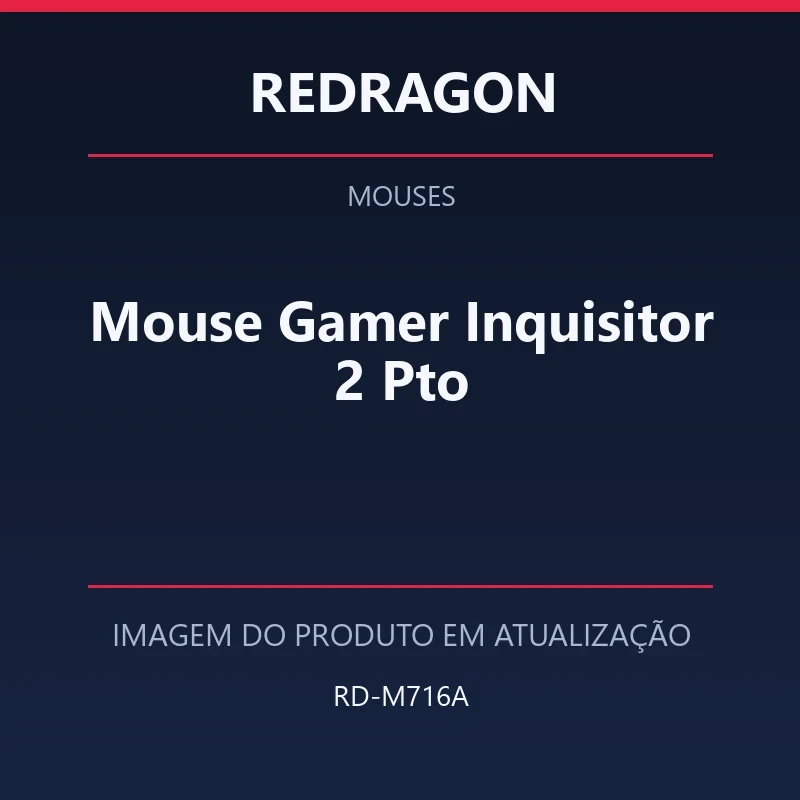 Mouse Gamer Inquisitor 2 Pto