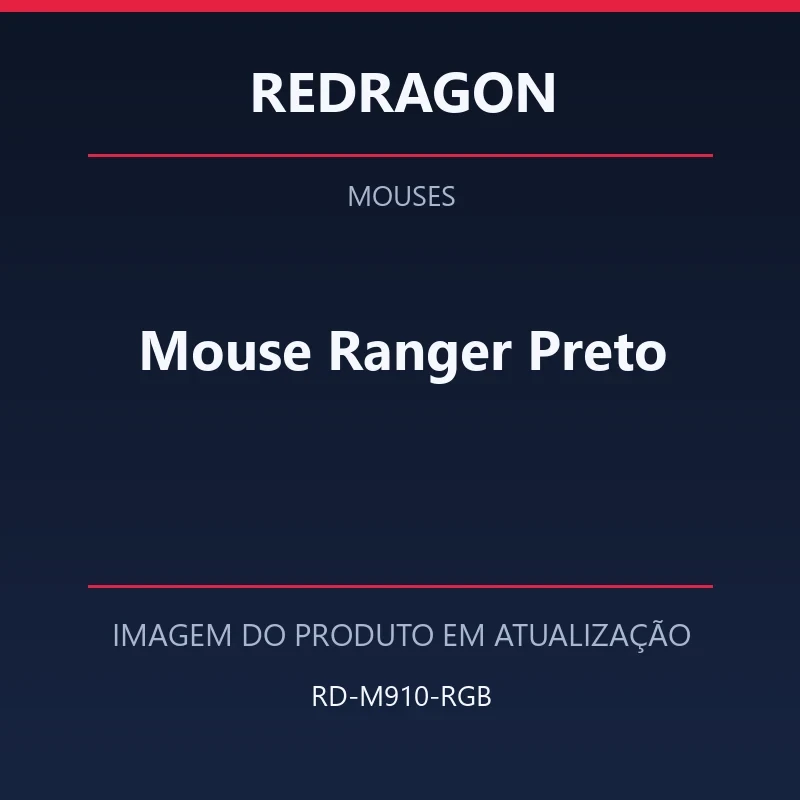 Mouse Ranger Preto