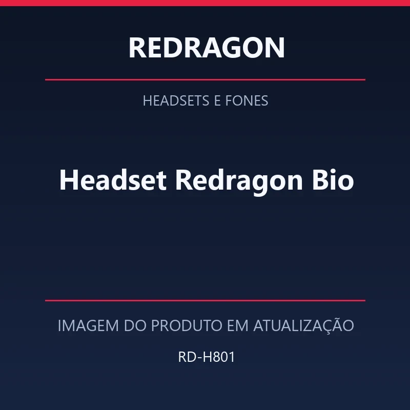 Headset Redragon Bio