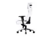 Cadeira Gamer Cooler Master Caliber X2C Cinza e Branca Base de Aço