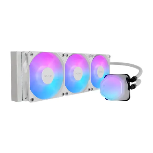 WATER COOLER ELITE LIQUID 36CM BRANCO ARGB COOLER MASTER