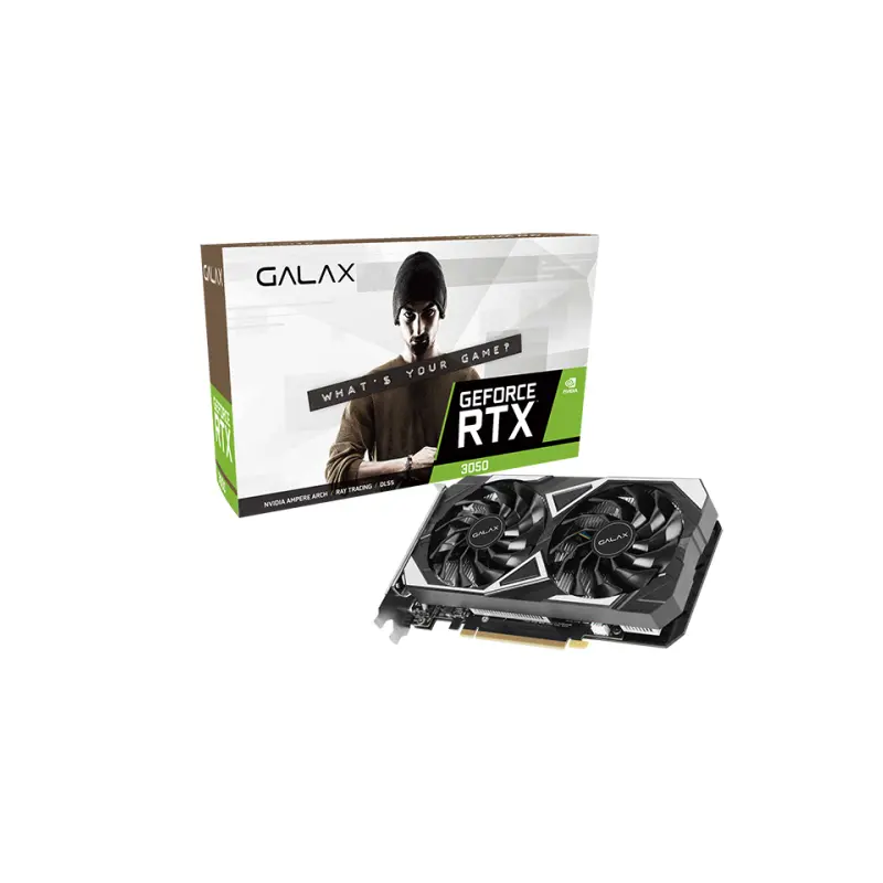 Placa de Vídeo Galax GeForce RTX 3050 EX 6GB GDDR6