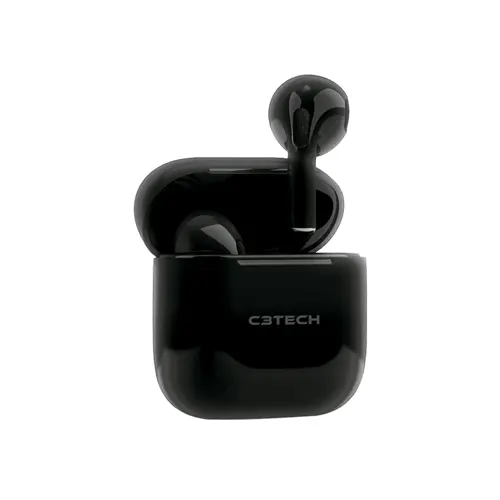 FONE DE OUVIDO SEM FIO EP-TWS-21BK PRETO C3TECH