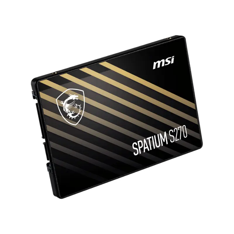 SSD MSI SPATIUM 240GB S270 SATA3 2,5 7MM LEITURA 500MB/S GRAVACAO 400MB/S