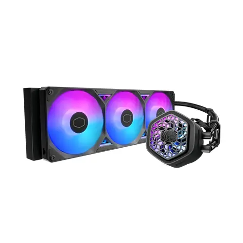WATER COOLER MASTERLIQUID ATMOS II VRM FAN 36CM PRETO ARGB COOLER MASTER