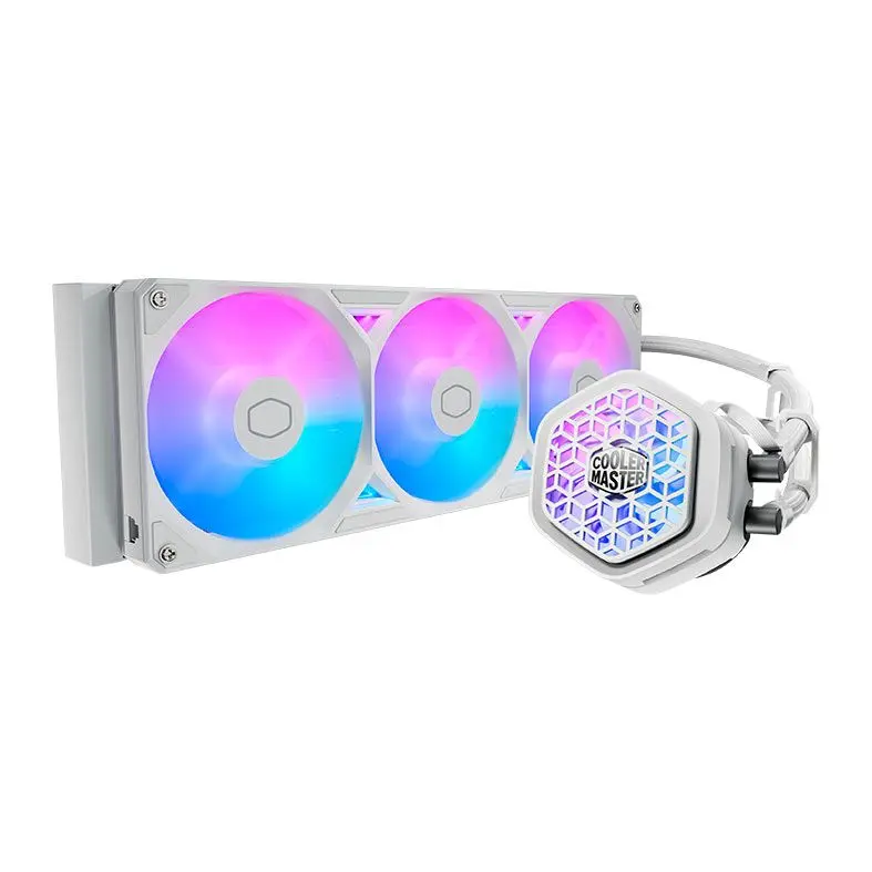 WATER COOLER MASTERLIQUID ATMOS II VRM FAN 36CM BRANCO ARGB COOLER MASTER