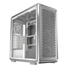 GABINETE GAMER MICRO ATX/ ATX/ ITX SEM FONTE MASTERFRAME 600 PRATA COOLER MASTER