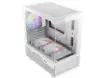 Gabinete Gamer Antec CX200M RGB Elite Branco Lateral de Vidro