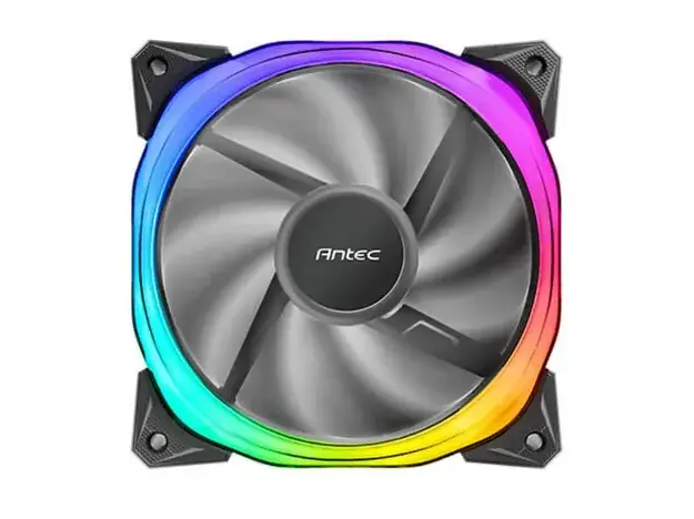Kit 3 Ventoinhas Antec Fusion 120mm ARGB Preto