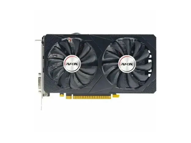 Placa de Vídeo Afox GeForce GTX 1050 Ti Dual Fan 4GB GDDR5 128 Bits