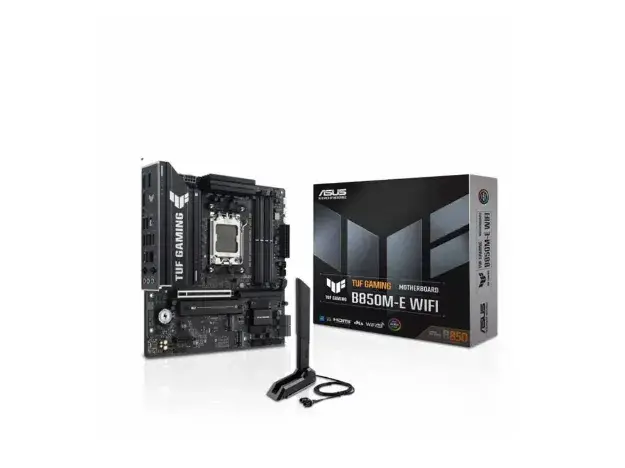 Placa Mãe Asus TUF Gaming B850M-E WiFi DDR5 AM5 Micro ATX
