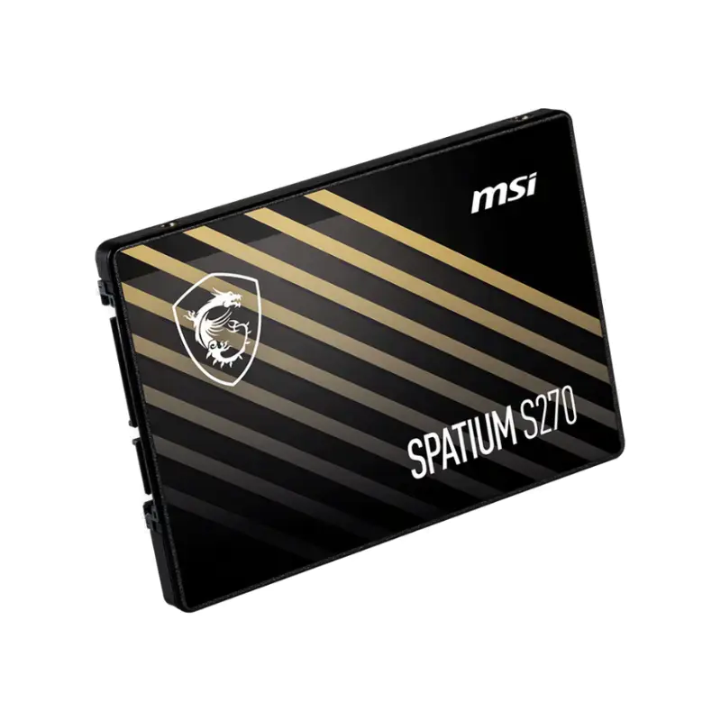 SSD MSI SPATIUM 240GB S270 SATA3 2,5 7MM LEITURA 500MB/S GRAVACAO 400MB/S