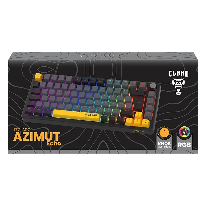 Teclado Azimut Echo 85% Clanm (Cód. 14344)